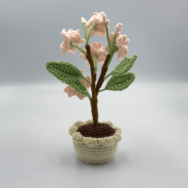 Pot de sakura décoratif (5 fleurs)