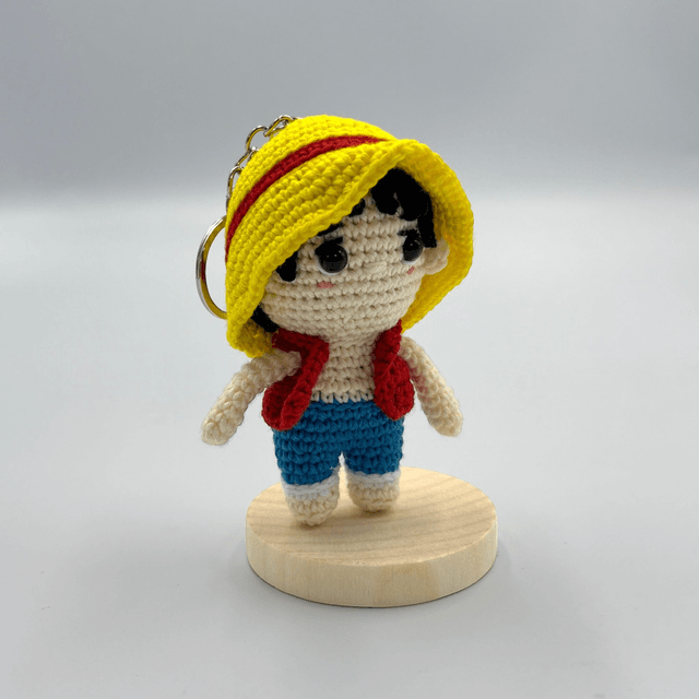 Porte-clés du Chapeaux de Paille