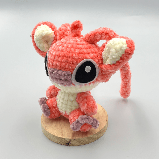  Extraterrestre Rose Doux en Laine Chenille