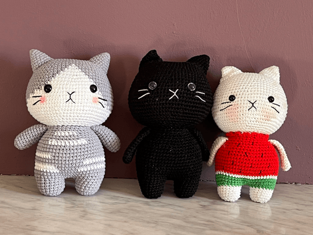 Peluche Chat (Série 2)