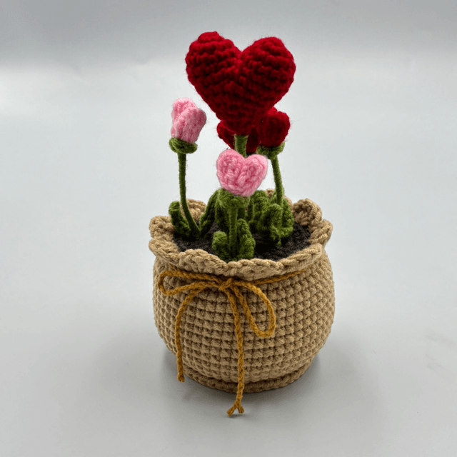 Pot des Cœurs Fleuris