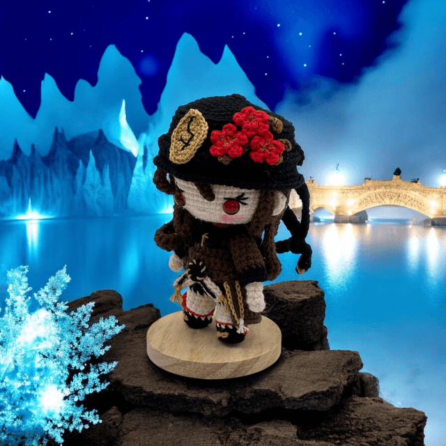 Poupée chibi Heroic Fantasy Noir – Haute finition