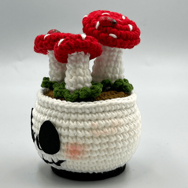 Pot de Champignons - étrange Noël