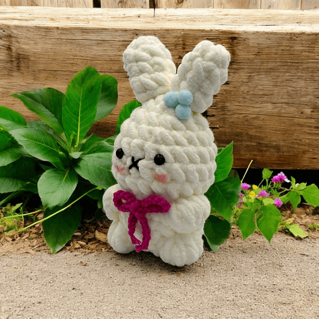 Lapin en laine chenille