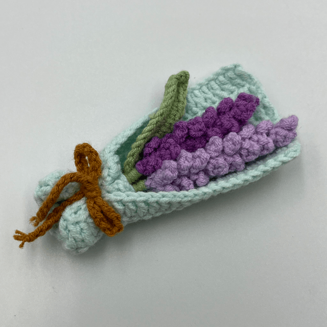 Mini Bouquet Fleur Crocheté – Porte-clé
