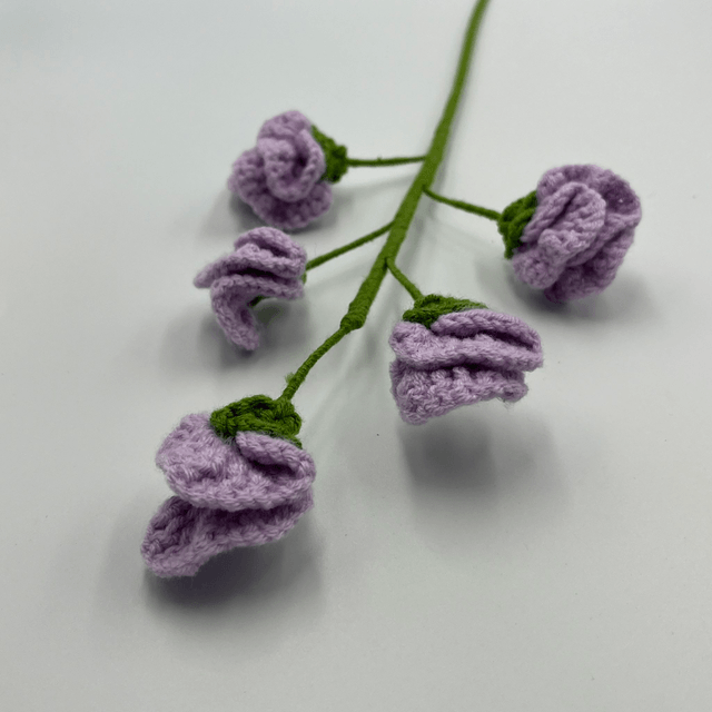  Branche de Pois de Senteur Crochetés