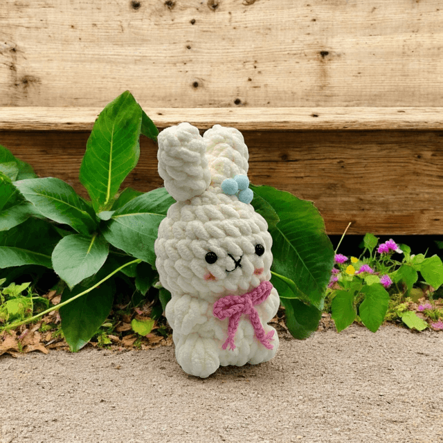 Lapin en laine chenille