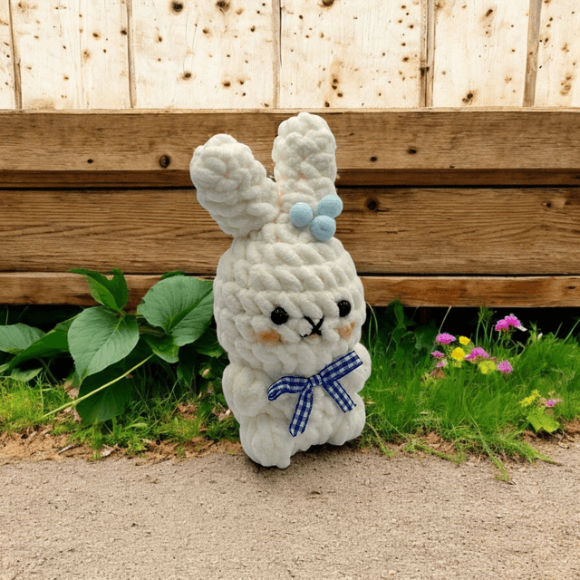 Lapin en laine chenille