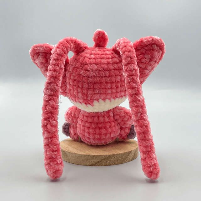  Extraterrestre Rose Doux en Laine Chenille