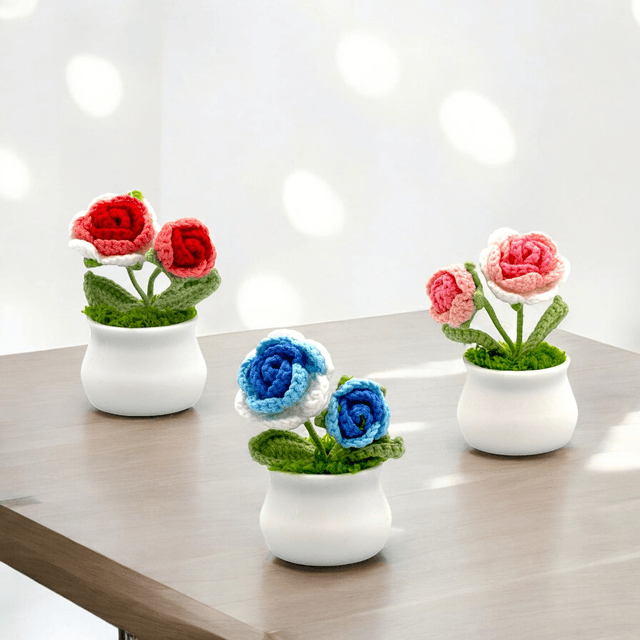 Mini pot de rose