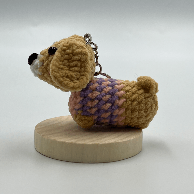 Porte-Clé chien teckel - collection 1