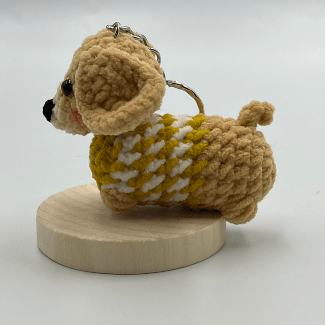 Porte-Clé chien teckel - collection 2