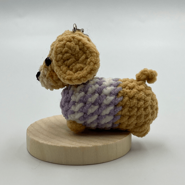 Porte-Clé chien teckel - collection 1