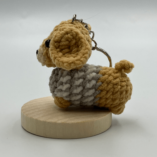 Porte-Clé chien teckel - collection 2