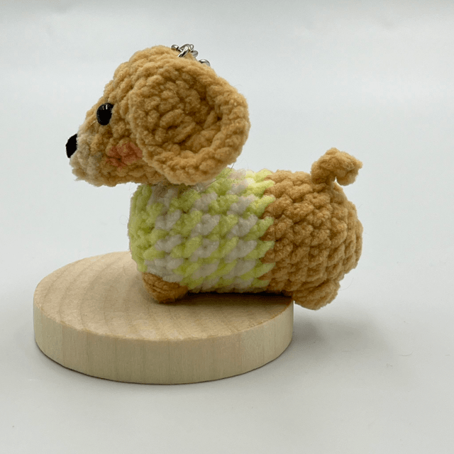 Porte-Clé chien teckel - collection 2